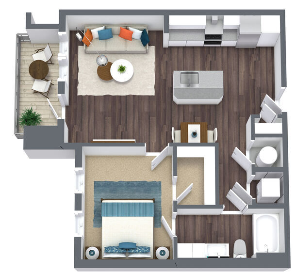 Floorplan - The Villas at Trevi Village