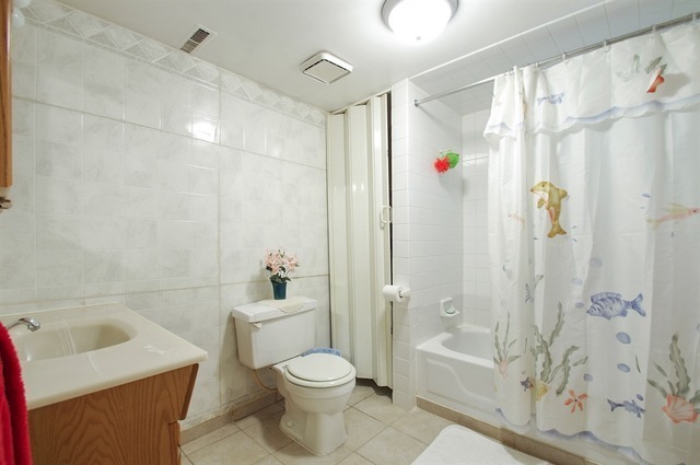 Basement Full Bathroom - 5855 N Austin Ave