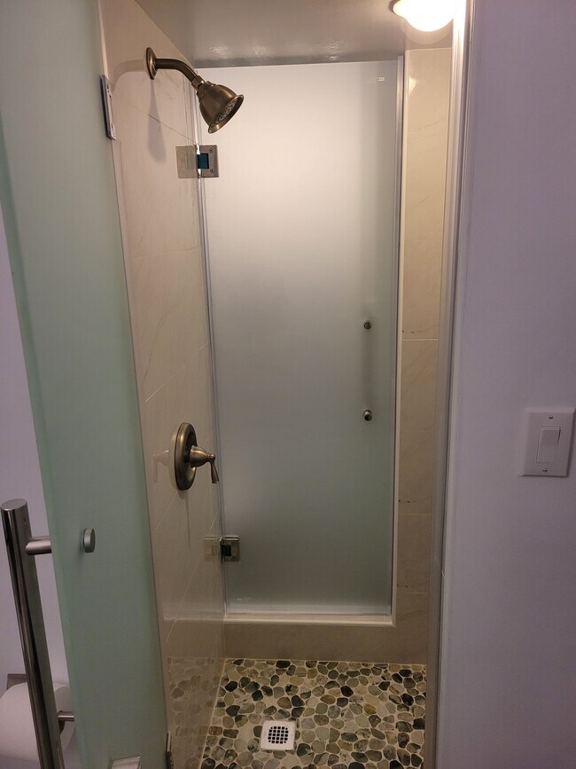 New Shower (connects the 2 bathrooms) - 1645 Ala Wai Blvd