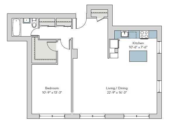 Floorplan - Montclair on the Park