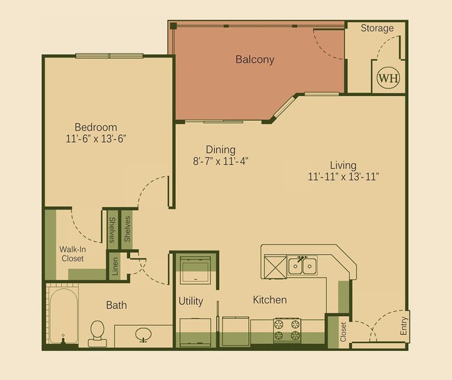 Floorplan - The Langdon at Walnut Park