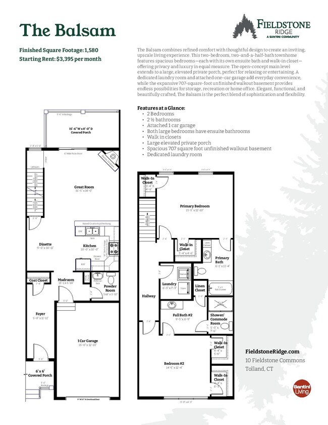 Floorplan - Fieldstone Ridge