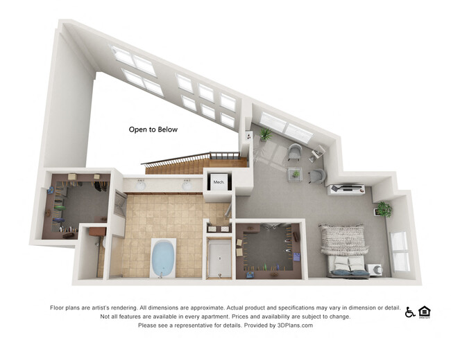 Floorplan - The Residence at Southpark