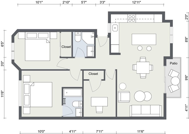 Floorplan - The Royal of Rancho Penasquitos