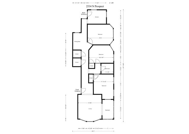 Floorplan - $2025-Huge 3 Bd/1 Ba with Heat **HALF OFF ...