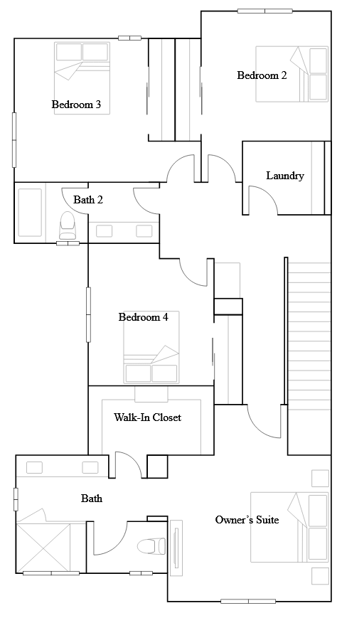 Second floor - 27444 Shining Willow Ln