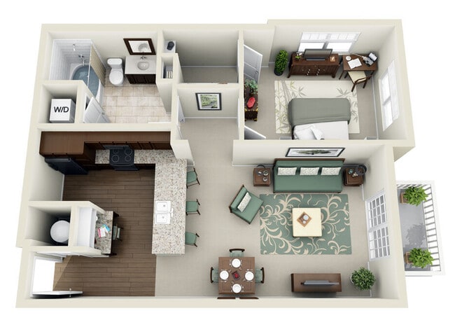 Floorplan - Fountains at Mooresville Town Square