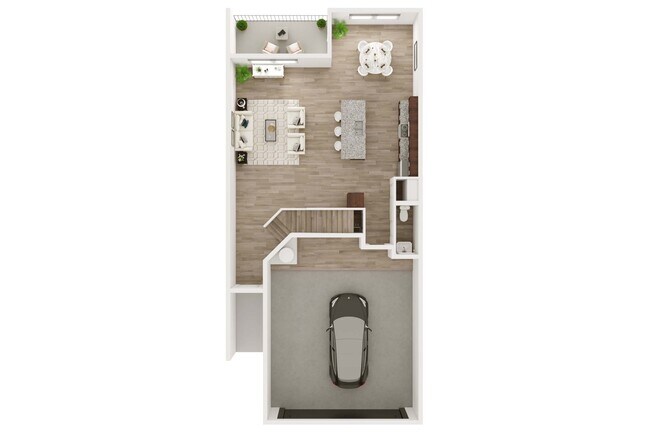 Floorplan - Townes on Tenth