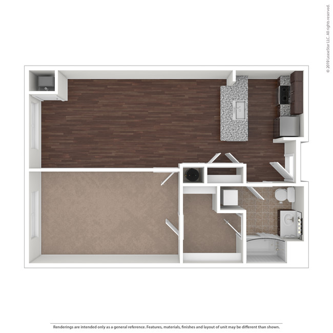 Floorplan - Snowden Creek Apartments, 62+