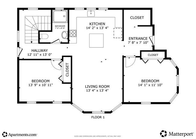 4BR, 2BA - 1,865SF 1st Floor - Brightly Renovated 4-Bed / 2-Bath • 1,800 sq