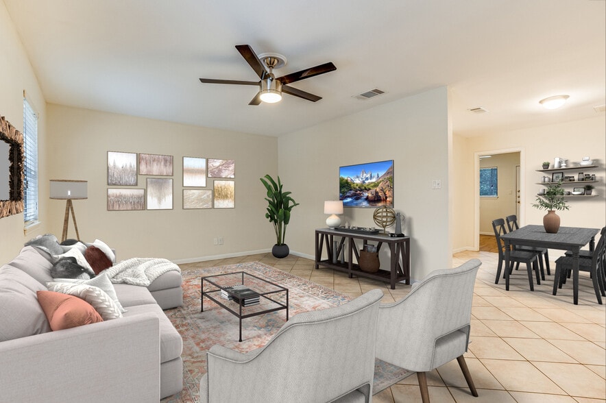 Living Room - Windmill Townhomes & Duplexes