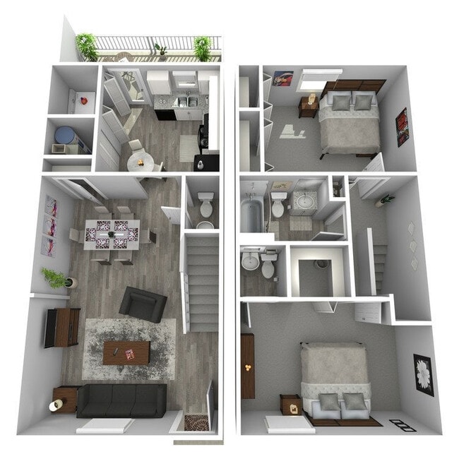 Floorplan - Reflections Apartments