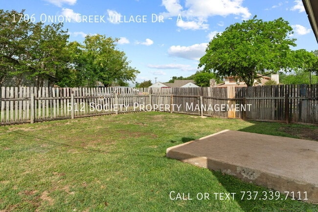 Building Photo - 1706 Onion Creek Village Dr