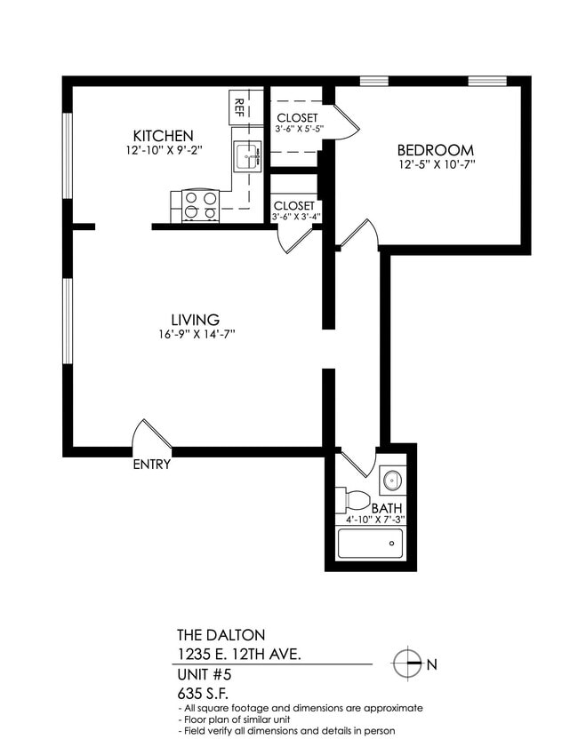 Floorplan - The Dalton