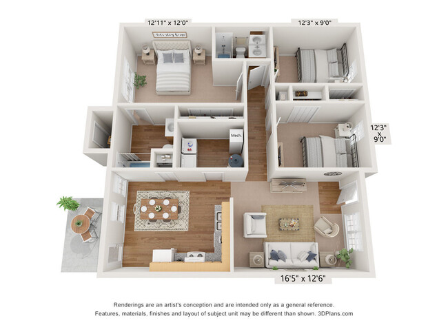 Floorplan - Willow Bend