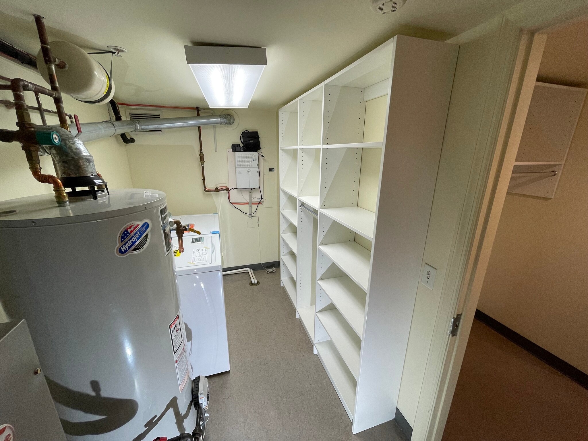 Laundry room and storage - 905 Liberty Ave