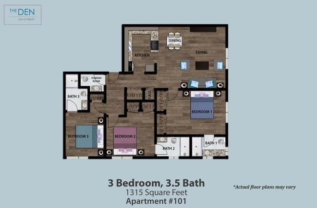 Floorplan - The Den On Levering