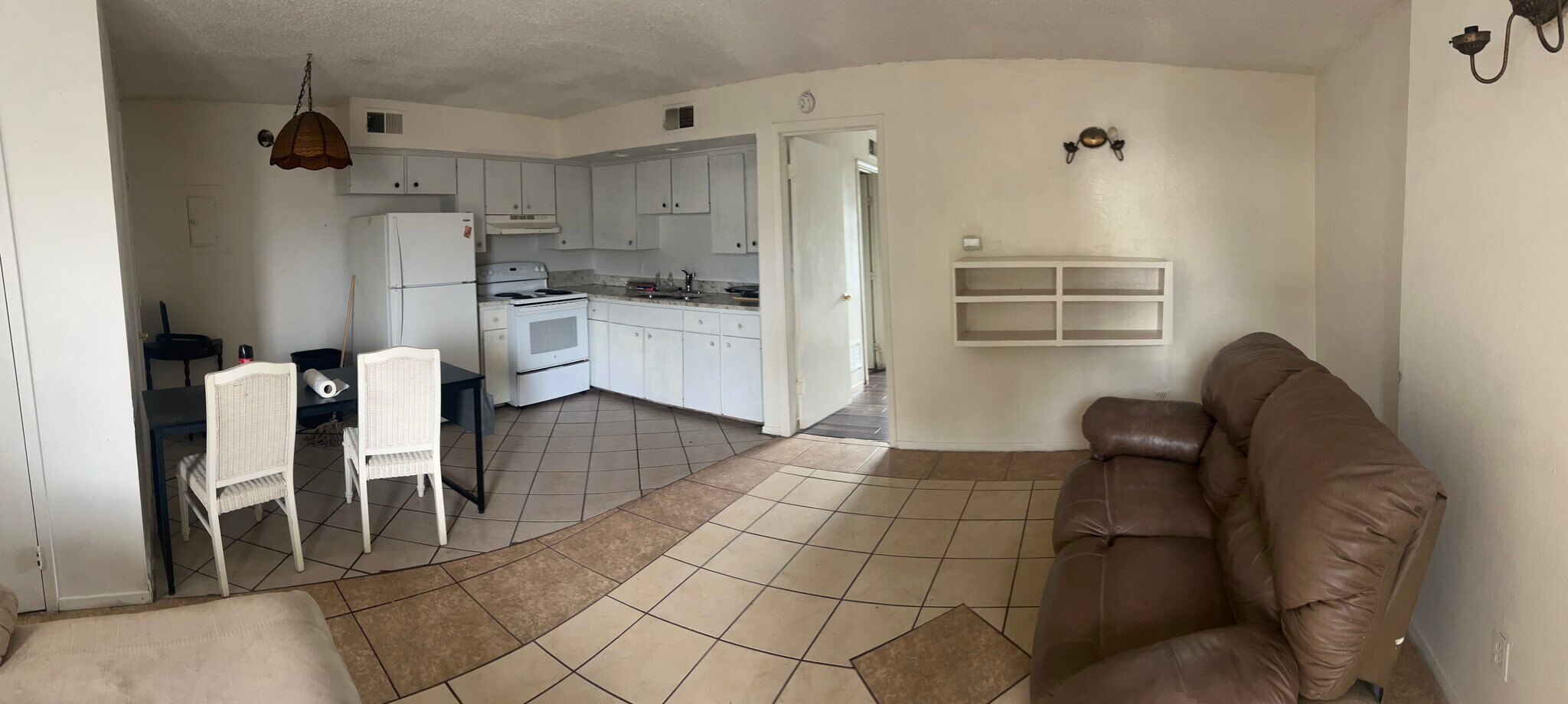 kitchen living room apt 301 - 4209 Broadway Ave