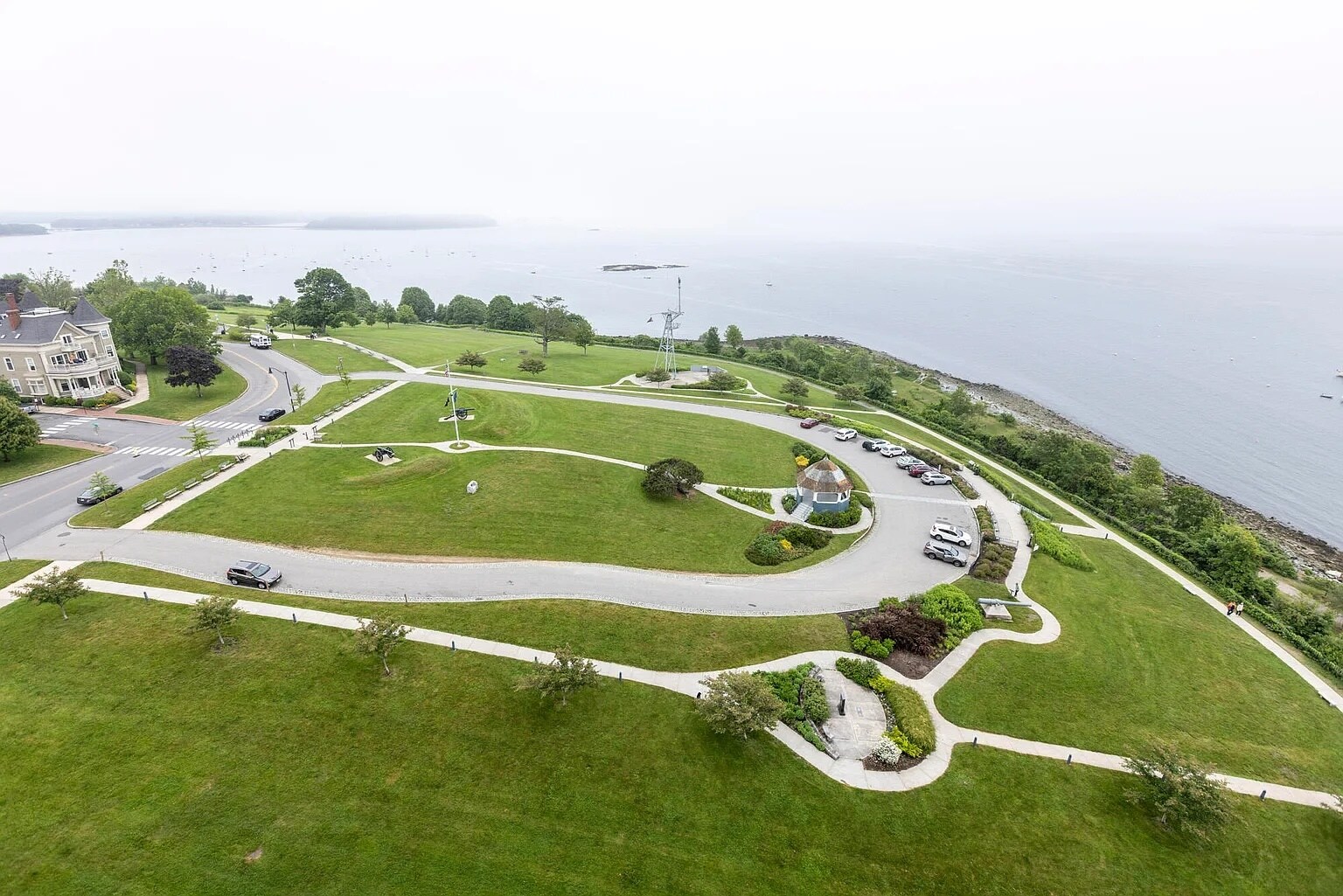 view of park below - 45 Eastern Promenade