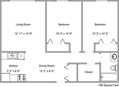 2BR/1BA - Cambridge