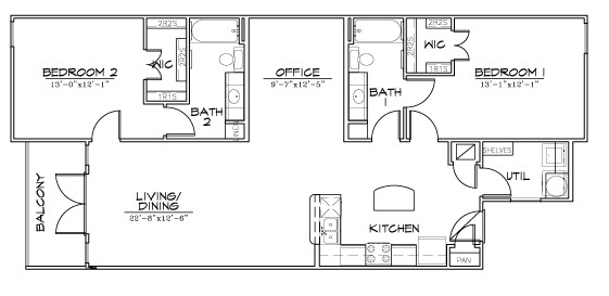 2BR/2BA - The Galileo at 25th