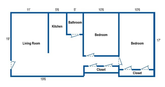 Floorplan - *** Pet Friendly Apartments in Mt. Lebanon * Near Castle Shannon T Stop * Affordable and Spacious...