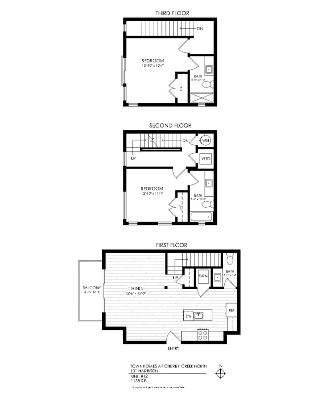 Floorplan - Townhomes at Cherry Creek North