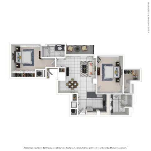 Floorplan - Wake Biscayne Bay North