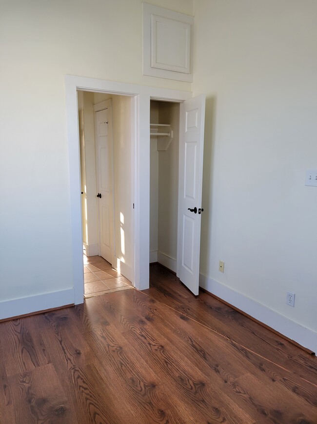 Front Bedroom Bath room door and closet - 1017 11th St