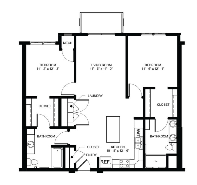 Floorplan - Grand35 Apartments - 55 Plus Active Adult