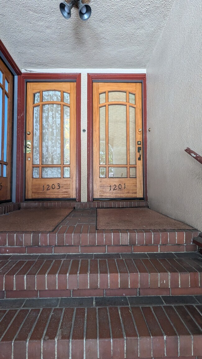 Front Door - 1201 Willard St