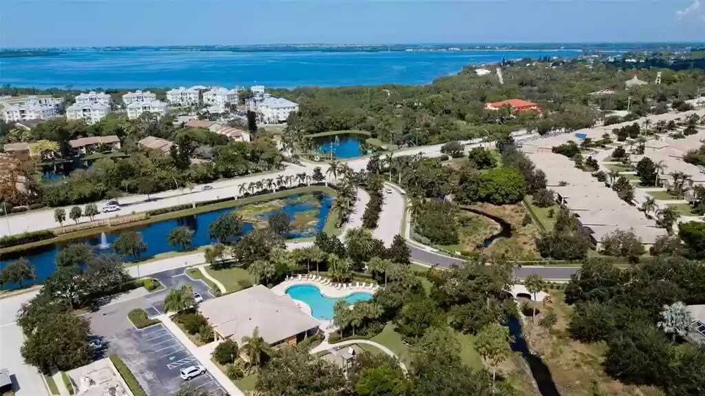 Aerial looking west - 7230 Hamilton Rd