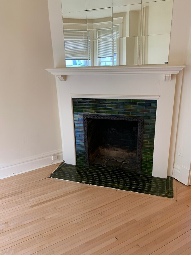Fireplace in Living Room - 1006 E 3rd St