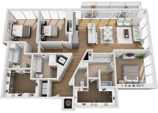 Floorplan - 1200 Broadway