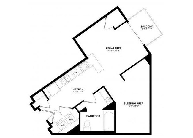 Floorplan - The Covington Apartment Homes