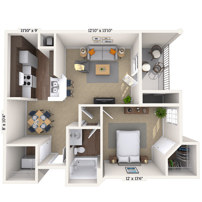 Floorplan - MAA Prosperity Creek