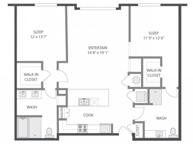 Floorplan - AMLI Old 4th Ward