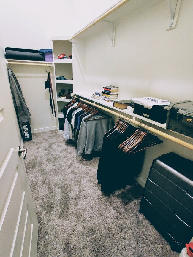 Huge Master Closet - 109 Jacob Fontaine Ln