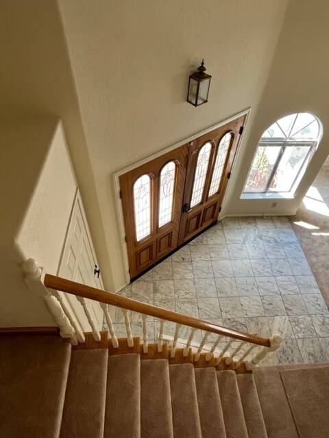 High Ceiling Marble Entry - 2419 Clark Ln