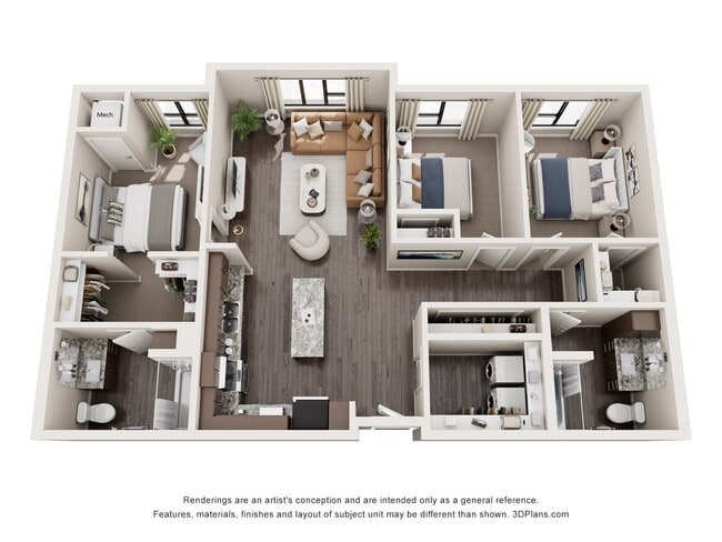 Floorplan - Decatur Landing I & II