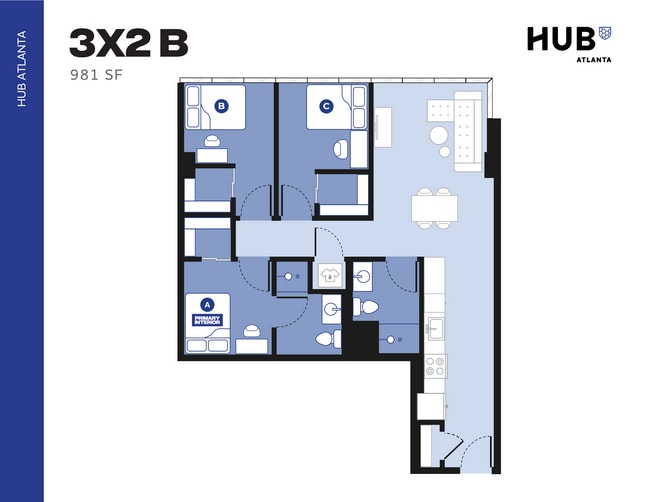 3x2 B - Hub Atlanta
