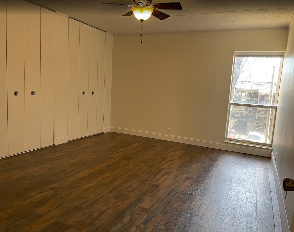 Primary bedroom with ample closet and storage space - 8514 Madrid Ct