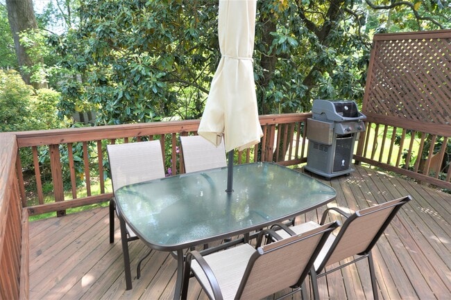 Private Deck - 215 Crestmoor Cir