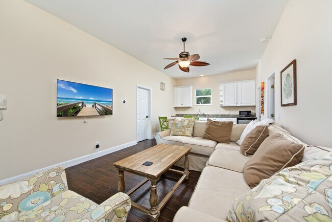 First inlaw living room and kitchen - 5064 S Highway A1A
