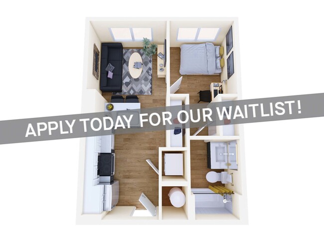 1x1 A - Apply Today for Our Waitlist! - HERE Tuscaloosa Student Apartments