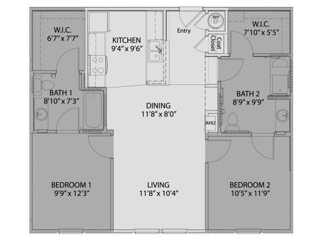 2BR/2BA - The Terraces at Haven for Hope