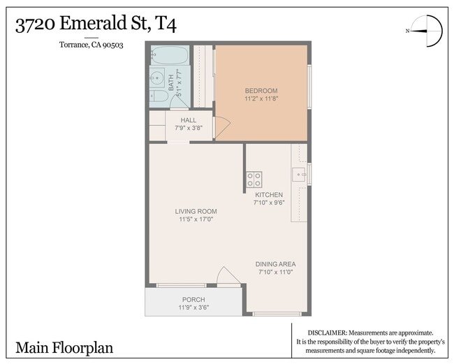 Floorplan - 3720 Emerald St