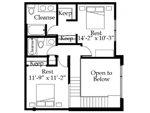 Floorplan - The Marquee at Belle Meade