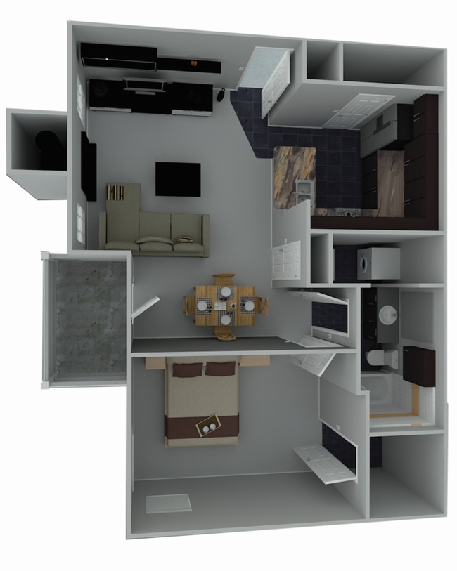 Floorplan - The View at Montecillo Apartments