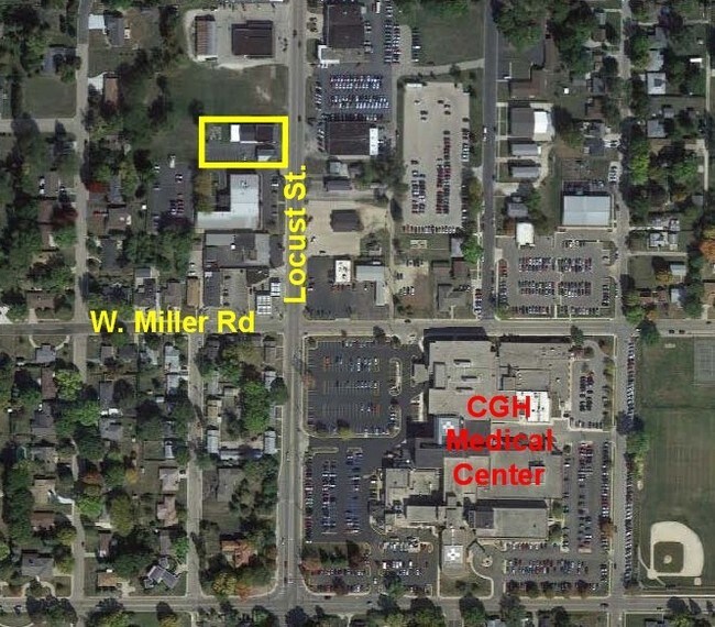 Aerial Photo - 1813 Locust St.